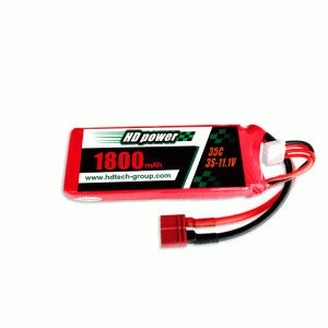 Fuente de alimentación de alta definición 1800mah 35c 3s 11,1v batería de litio