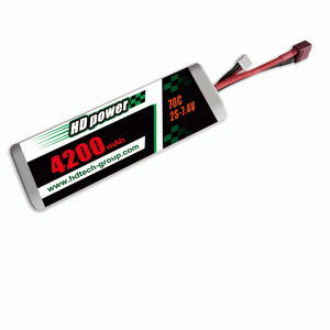 HD POWER 4200mAh 70C 2S 7.4V Estuche rígido Batería de coche RC